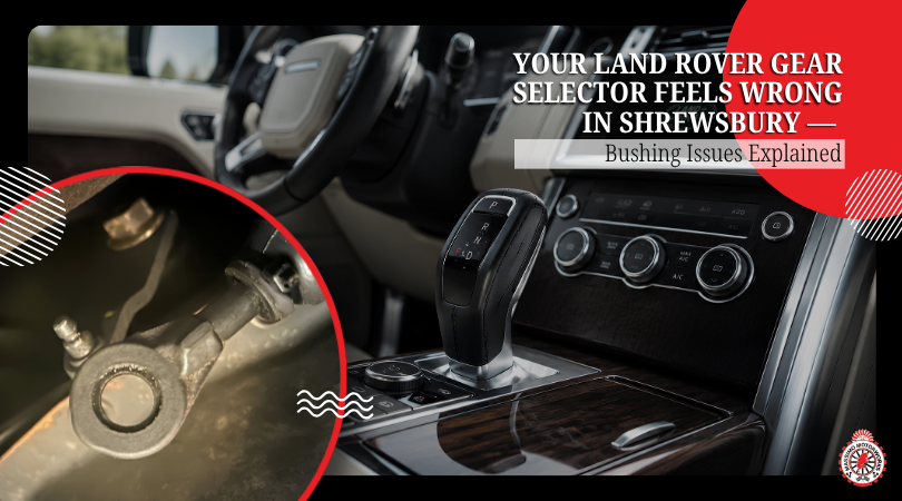 Your Land Rover Gear Selector Feels Wrong in Shrewsbury — Bushing Issues Explained